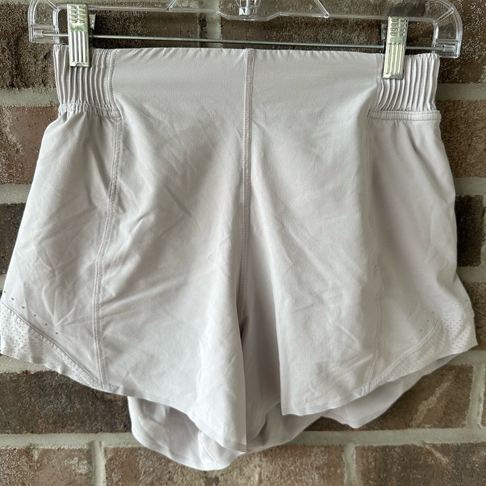 Women's Light Grey Shorts